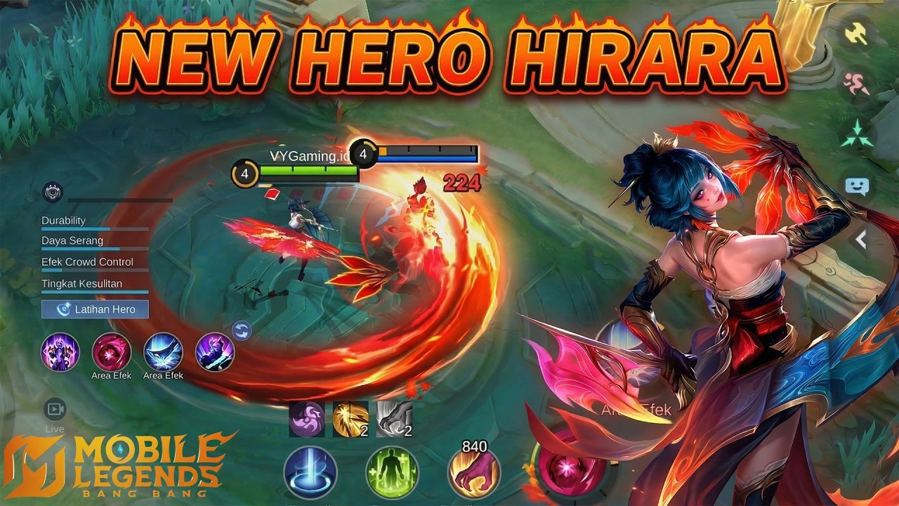 Hirara Resmi Hadir di Mobile Legends