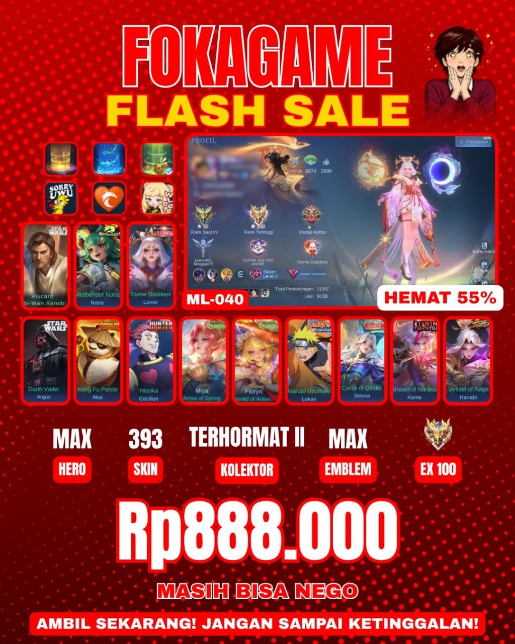 LUNOX LEGEND,SELENA ZENITH,MIYA SEASON